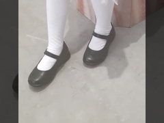 Giày đi học da nữ T-Bar cho mọi lứa tuổi,13 nhỏ-7 lớn