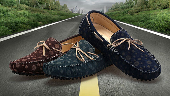 Leisure Mens Loafers da 41 - 45 kích thước Mens Suede Casual Giày