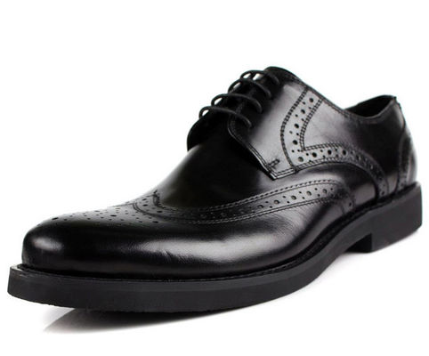 Châu Âu Thiết kế Đàn ông Giày Brogue Giày dép phong cách Full Grain Da Đàn ông Giày quần áo