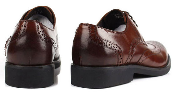 Châu Âu Thiết kế Đàn ông Giày Brogue Giày dép phong cách Full Grain Da Đàn ông Giày quần áo