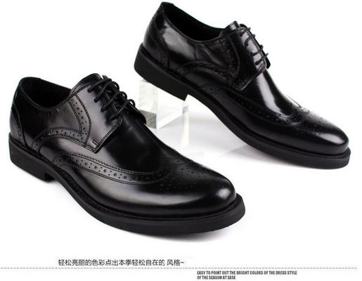 Châu Âu Thiết kế Đàn ông Giày Brogue Giày dép phong cách Full Grain Da Đàn ông Giày quần áo