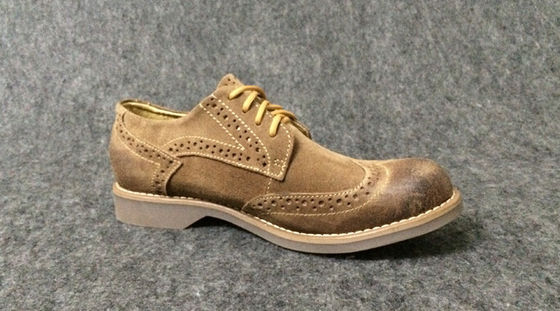 OEM Oxford Style Đàn ông Business Casual Giày, Da thật Dent Up Derby Giày