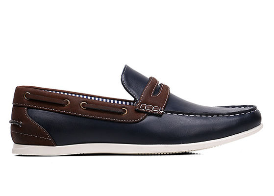 Đàn ông Cổ điển Cấp trên giày dép da Twill Lining Loafers bình thường màu đen