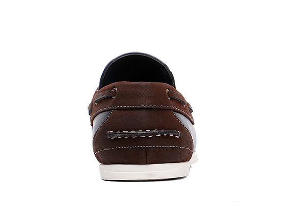 Đàn ông Cổ điển Cấp trên giày dép da Twill Lining Loafers bình thường màu đen