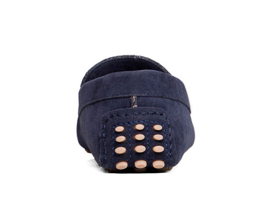 Khai phong cách đàn ông giày lái xe màu đen, Moccasin - Gommino Suede Giày lái xe