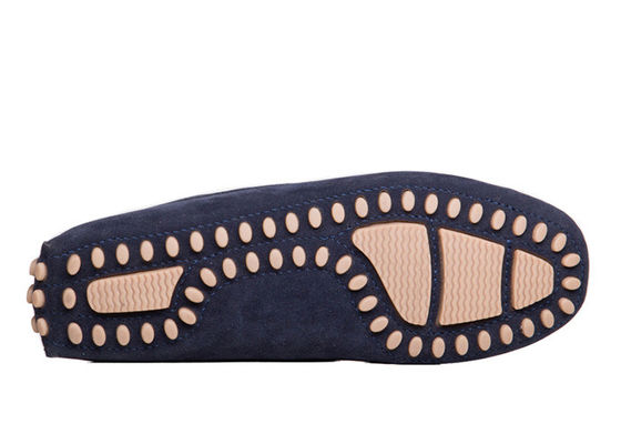 Khai phong cách đàn ông giày lái xe màu đen, Moccasin - Gommino Suede Giày lái xe