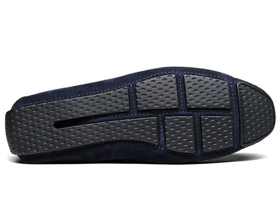 Mùa xuân / mùa thu Mens Loafers Da Classic Blue Suede Monk Giày dành cho quý ông