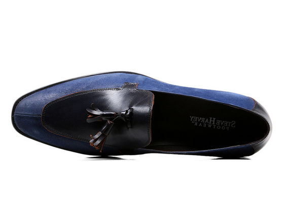 Đàn ông trưởng thành Suede Penny Loafers Flat Slip On Đàn ông Moccasin giày da