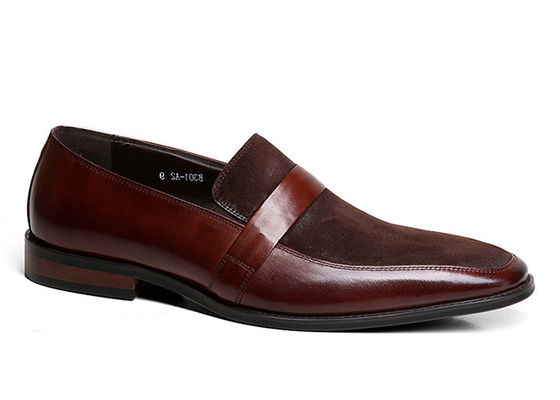 Cổ điển Mens Loafers da khâu tay làm bằng da giày cho bữa tiệc