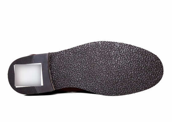 Martin Mens Ankle Boots Round Toe Custom Đồ da thực Đồ da nâu