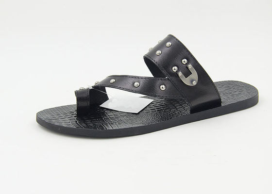 Trang chủ Đàn ông Làn da chân chính Flip Flops Mùa hè Sandals bãi biển Giày dép
