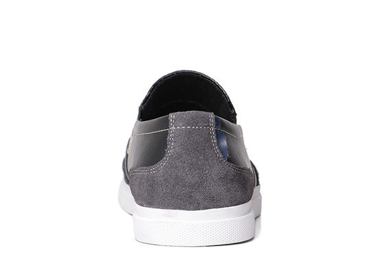 Mùa hè làm bằng tay Đàn ông trượt trên giày thể thao trống ra Đàn ông đen lái xe Loafers