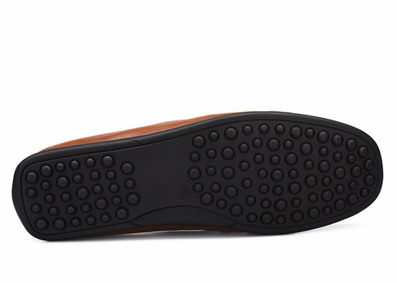 Slip On Mens Soft Moccasin Giày da thật Gommino Giày lái xe