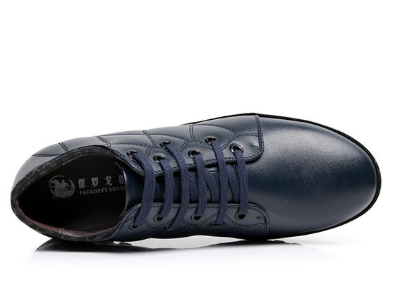 OEM / ODM Casual Leather Oxford Shoes, Mens Genuine Leather Sneakers