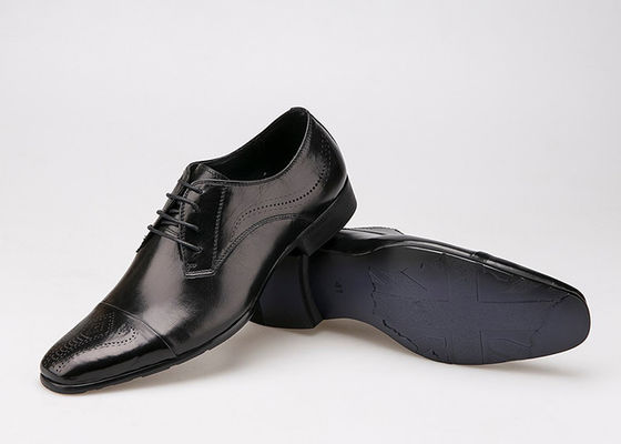 Giày quần áo thương mại cho nam giới kiểu Anh Giày da chân chính giày Brogue