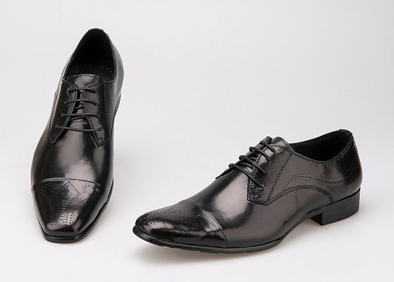 Giày quần áo thương mại cho nam giới kiểu Anh Giày da chân chính giày Brogue