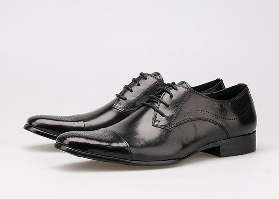 Giày quần áo thương mại cho nam giới kiểu Anh Giày da chân chính giày Brogue