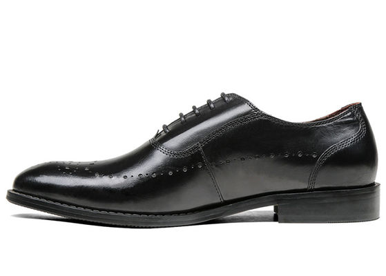 Đơn vị nam giới Đen Oxford giày thoải mái Insole dây đeo Giày làm việc