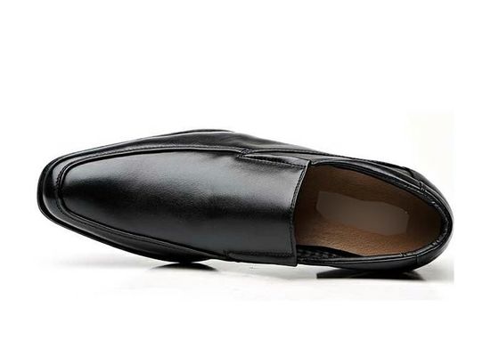 Giày trượt trên Loafers Đen Độ bền Đàn ông Casual Dress Giày cho các sự kiện chính thức