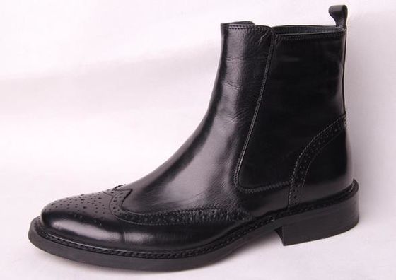 Combat Boot Mens Da váy giày thiết kế Web High Top Mens mắt cá chân Combat Boot