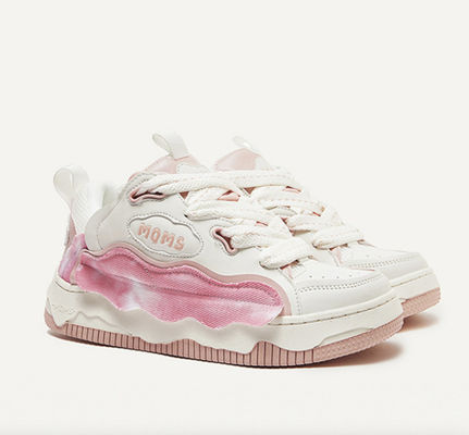 Đàn bà giày dép da Casual Thick Sole Casual