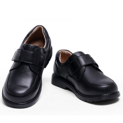Slip On Boys School Shoes Đen Casual Giày da trẻ em