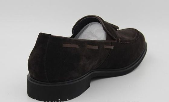 Nhãn hiệu tùy chỉnh phong cách Ý bò mềm Suede Velvet Da Loafers Casual Dress Giày