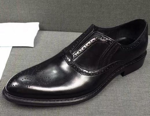 Broguing Pointed - End Slip On Men's Formal Dress Shoes / Work Carving Dress Shoes - Giày trang phục chính thức của nam giới / Giày trang phục làm việc