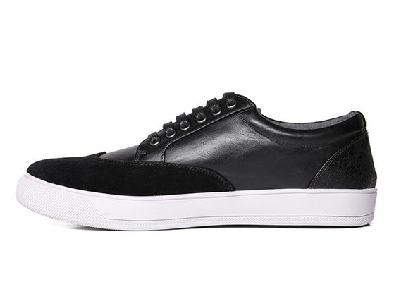 Mesh Linling Walking Lace Up đàn ông giày chân phẳng đôi giày bình thường Giày thể thao PU trên