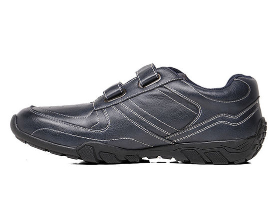 Giày thể thao đàn ông bền, Velcro đi bộ đàn ông Casual Lace Up Giày
