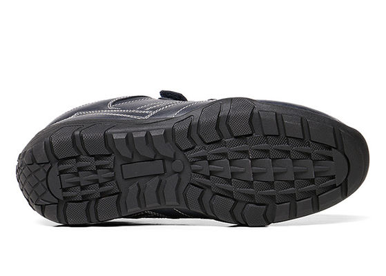 Giày thể thao đàn ông bền, Velcro đi bộ đàn ông Casual Lace Up Giày