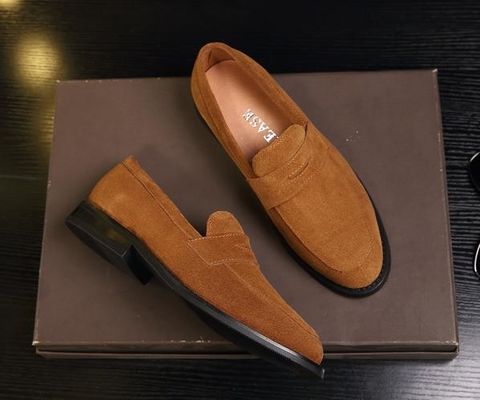Cẩm nang Suede Cortex Classic Mens Loafers da / Mens Casual Suede Loafers
