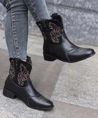 Giày cao bồi Western da phụ nữ với hiệu suất tuyệt vời