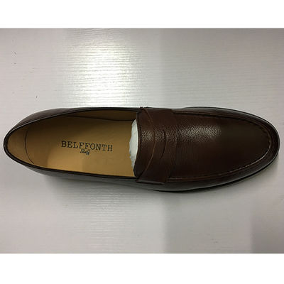 Đồ mặc da nam màu nâu, giày dép thời trang Oxford Party Wear Giày dép cho nam