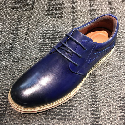 Microfiber Linered Mens Casual Flat Shoes, Suede Flat Leather Shoes Cho Đàn ông