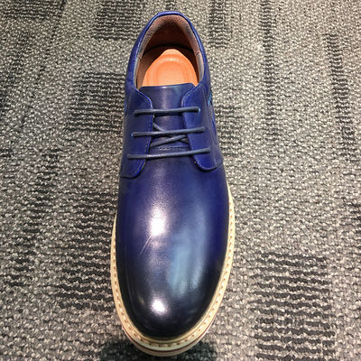 Microfiber Linered Mens Casual Flat Shoes, Suede Flat Leather Shoes Cho Đàn ông
