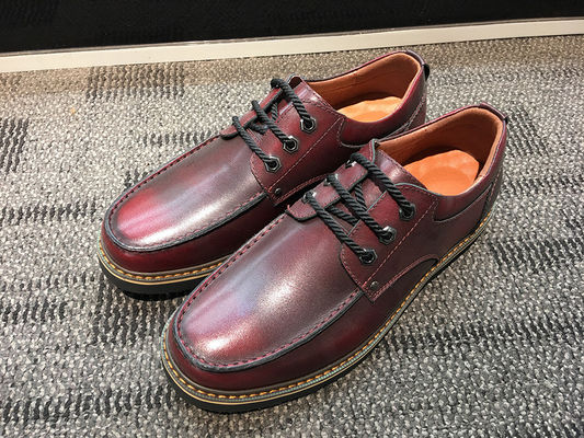 OEM Giày chật chội của nam giới da suede nam giới giày trắng phẳng