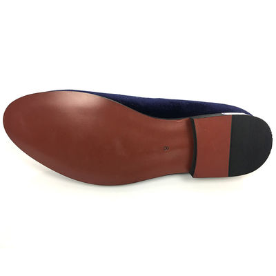 OEM thiết kế da suede nam giới Đen giày phẳng dây chuyền lên vật liệu thoải mái