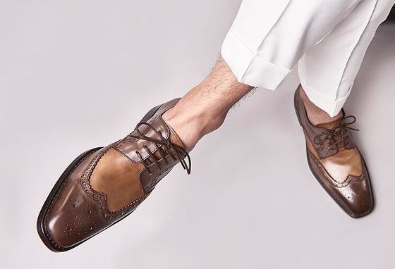 Thiết kế người Ý Đàn ông trang phục chính thức Giày cổ điển trang phục Oxford Giày cho nam giới Giày dép