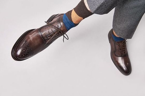 Classic PU Nam giới giày trang phục chính thức Oxford phong cách Bespoke giày thủ công cho doanh nghiệp