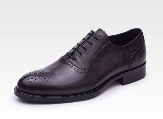 Classic PU Nam giới giày trang phục chính thức Oxford phong cách Bespoke giày thủ công cho doanh nghiệp