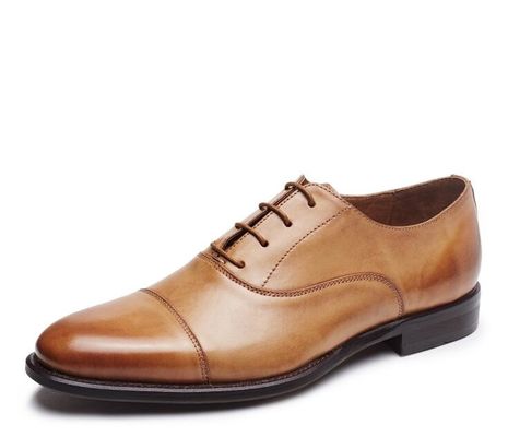 Kinh doanh / Đám cưới Đồ mặc nam giới Giày cao su Da thật Đan lên Brogues