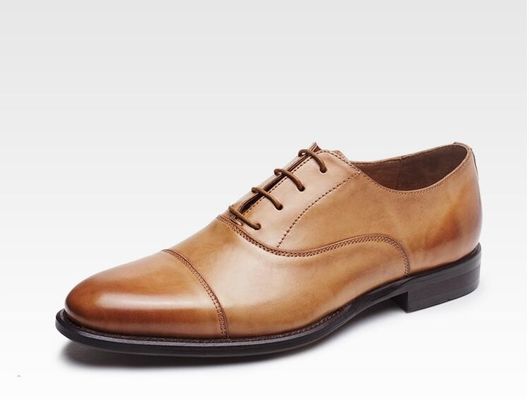 Kinh doanh / Đám cưới Đồ mặc nam giới Giày cao su Da thật Đan lên Brogues