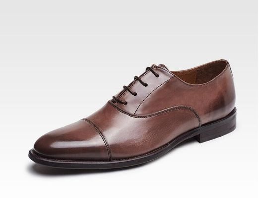 Kinh doanh / Đám cưới Đồ mặc nam giới Giày cao su Da thật Đan lên Brogues