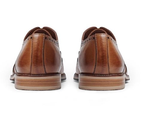 Đồ cưới tùy chỉnh của nam giới giày làm bằng tay Full Grain Da Goodyear giày Welted