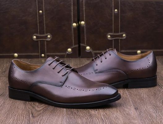 Round Toe Mens Loafers da kiểu hộp sọ Oxford Trượt trên đôi giày phẳng Cho bữa tiệc