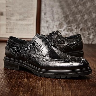 Chơi thoải mái Mens Loafers da mùa hè bền Mens nâu Slip On giày