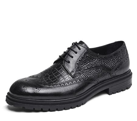 Chơi thoải mái Mens Loafers da mùa hè bền Mens nâu Slip On giày
