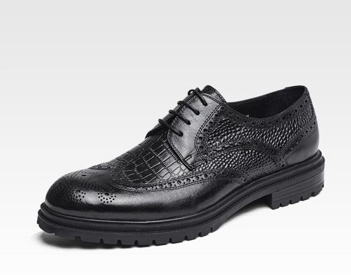 Chơi thoải mái Mens Loafers da mùa hè bền Mens nâu Slip On giày
