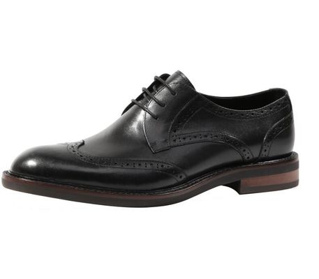 Black Crocodile Pattern Đàn ông áo khoác da Giày nam màu nâu / đen Giày Oxford